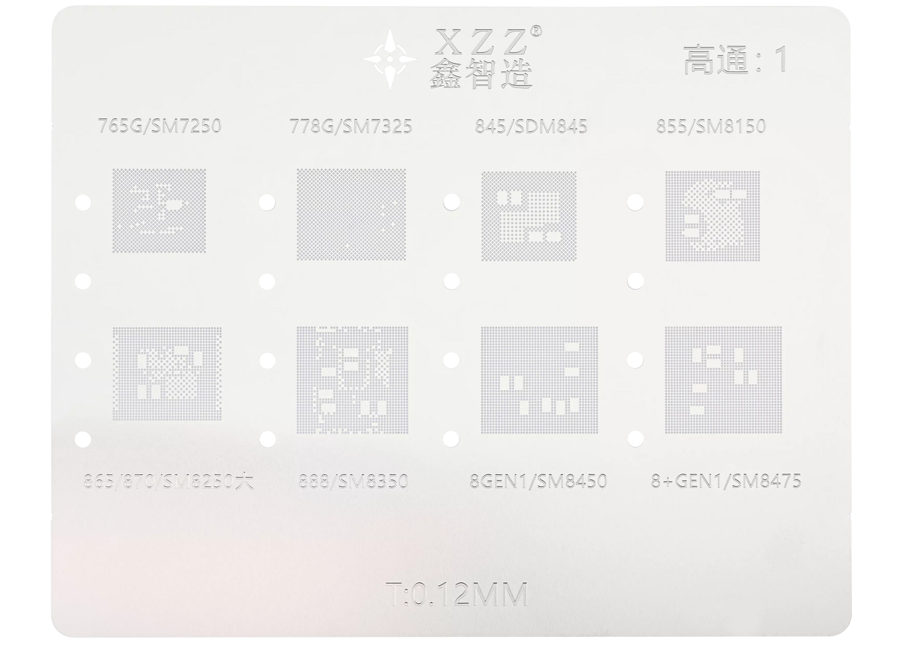 L23 CPU Reballing Stencil Platform For iPhone A8-A16 BGA Repair (XZZ)