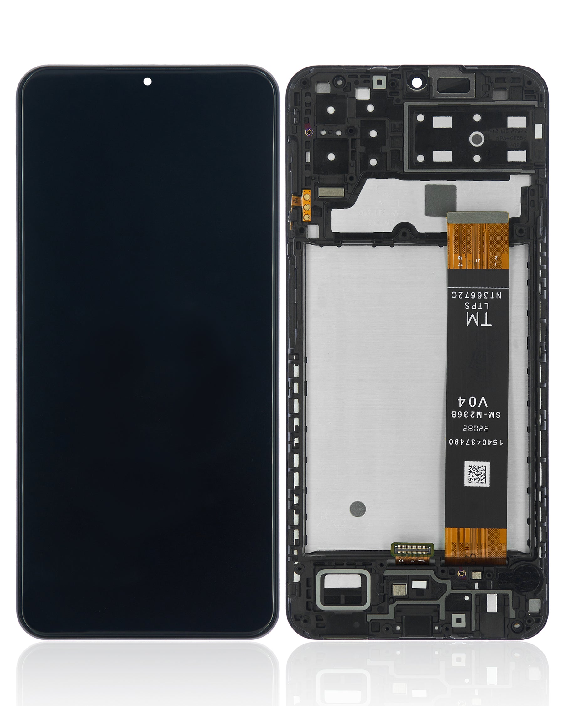 LCD Assembly With Frame Compatible For Samsung Galaxy A13s 5G (A137 / 2022) (Service Pack) (All Colors)