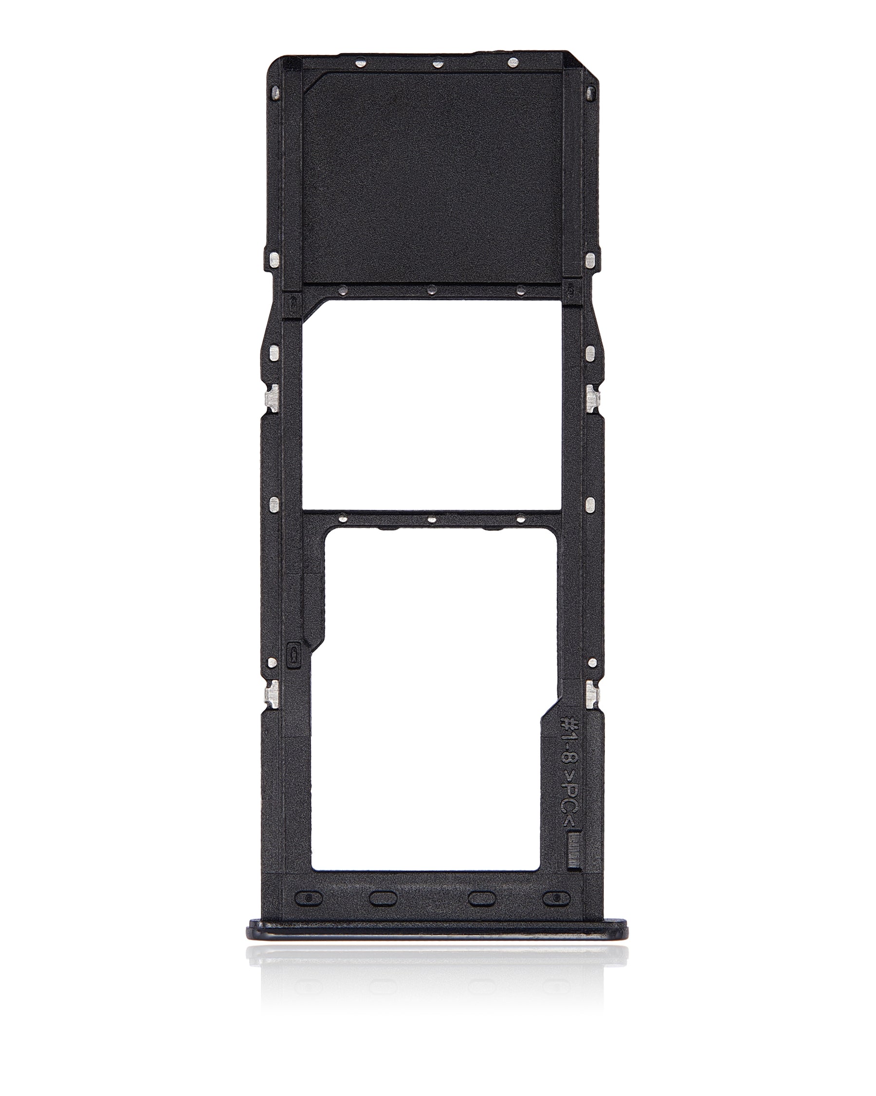 Single Sim Card Tray Compatible For Samsung Galaxy A13 (A135 / 2022) (Black)