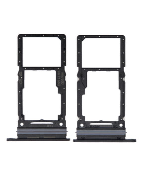 Dual Sim Card Tray Compatible For Samsung Galaxy A33 5G (A336 / 2022) (Black)