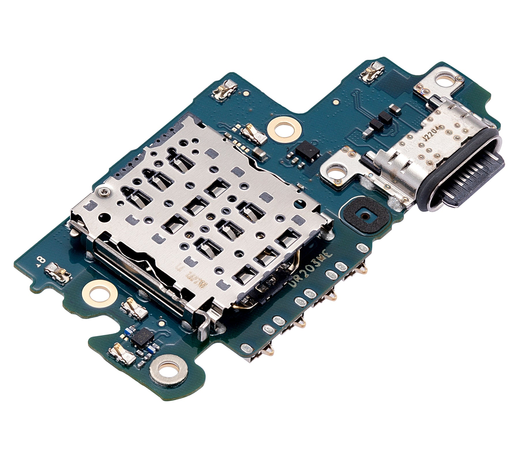 Replacement Charging Port Board With Sim Card Reader Compatible For Samsung Galaxy A53 5G (A536 / 2022) (Premium)