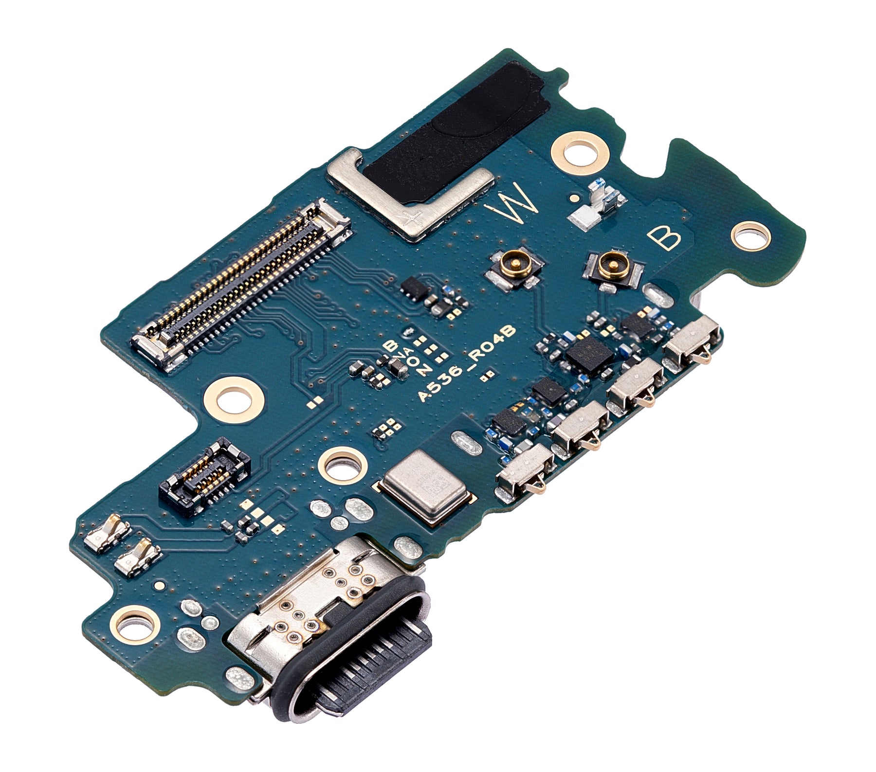 Replacement Charging Port Board With Sim Card Reader Compatible For Samsung Galaxy A53 5G (A536 / 2022) (Premium)