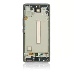 Replacement OLED Assembly With Frame Compatible For Samsung Galaxy A53 5G (A536 / 2022) (Service Pack) (Black)