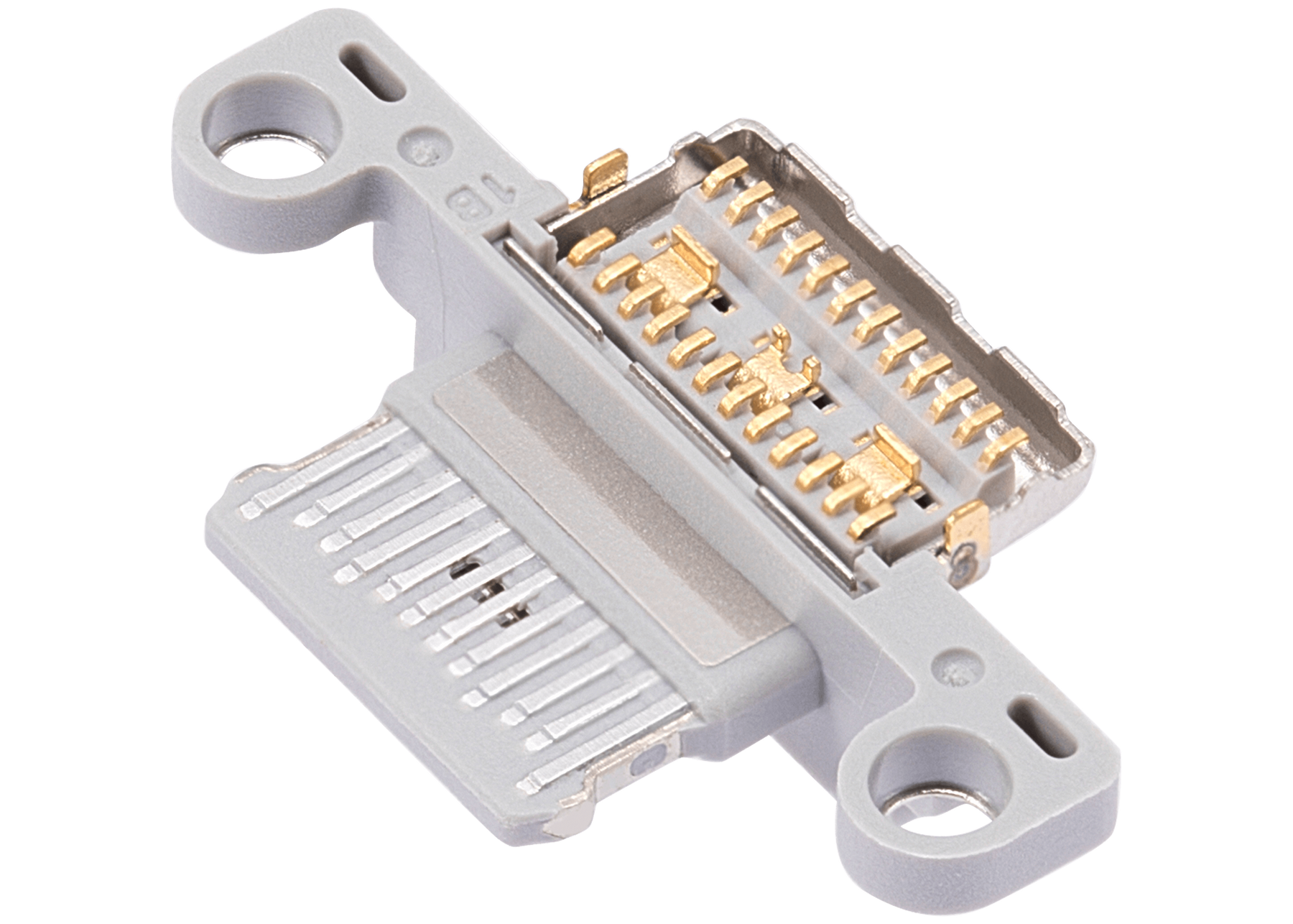 Charging Port Only Compatible For iPad 10 (2022) (Soldering Required) (Silver) (10 Pack)