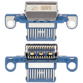 Charging Port Only Compatible For iPad 10 (2022) (Soldering Required) (Blue) (10 Pack)