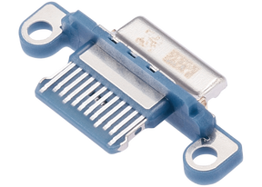 Charging Port Only Compatible For iPad 10 (2022) (Soldering Required) (Blue) (10 Pack)