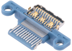 Charging Port Only Compatible For iPad 10 (2022) (Soldering Required) (Blue) (10 Pack)