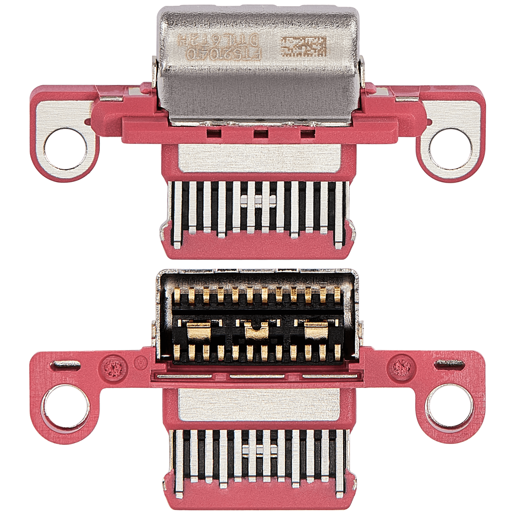 Charging Port Only Compatible For iPad 10 (2022) (Soldering Required) (Pink) (10 Pack)