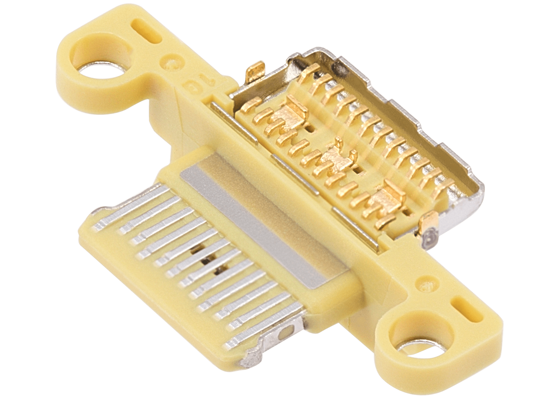 Charging Port Only Compatible For iPad 10 (2022) (Soldering Required) (Yellow) (10 Pack)