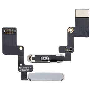 Power Button Flex Compatible For iPad 10 (2022) (Aftermarket Plus) (Silver)