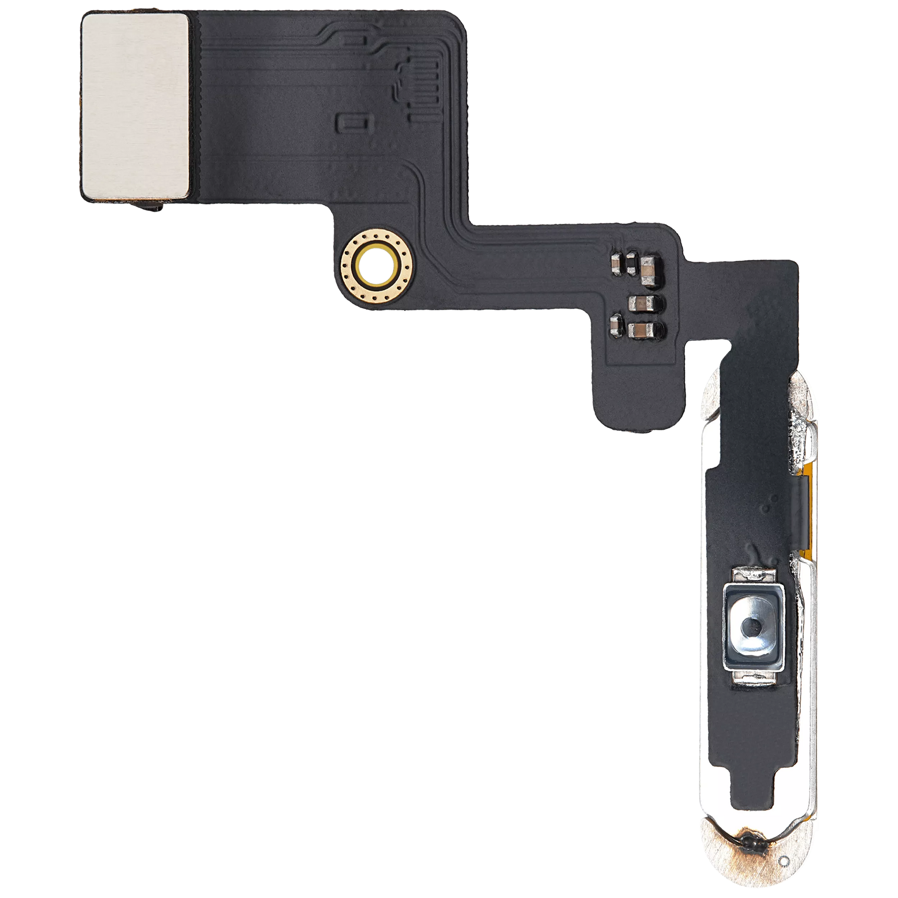 Power Button Flex Compatible For iPad 10 (2022) (Aftermarket Plus) (Yellow)