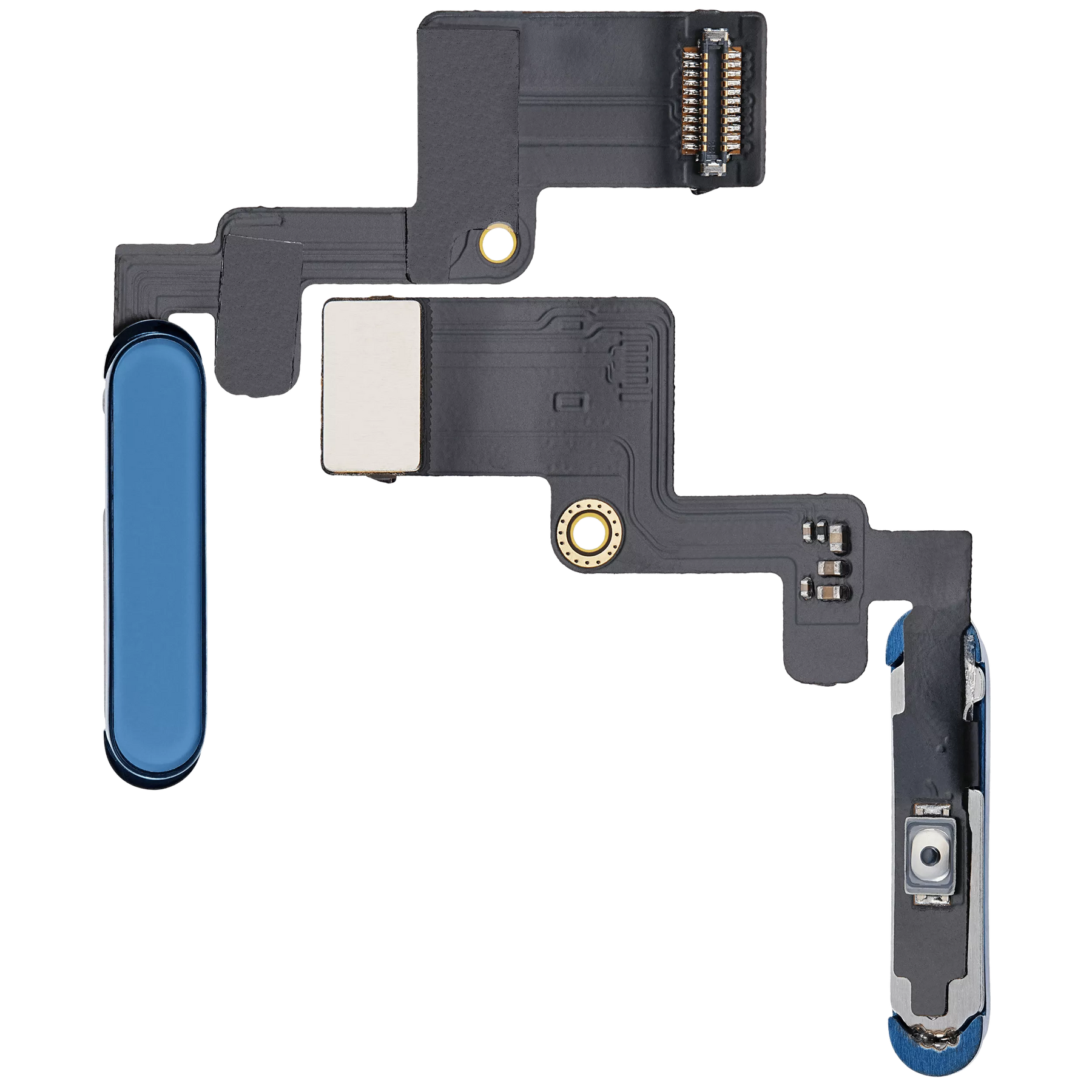 Power Button Flex Compatible For iPad 10 (2022) (Aftermarket Plus) (Blue)