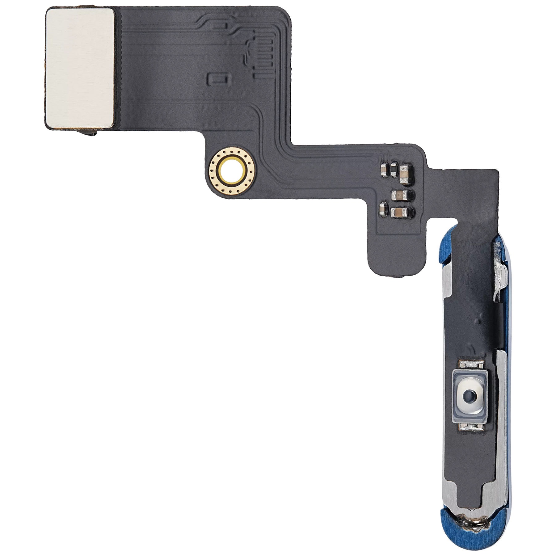 Power Button Flex Compatible For iPad 10 (2022) (Aftermarket Plus) (Blue)