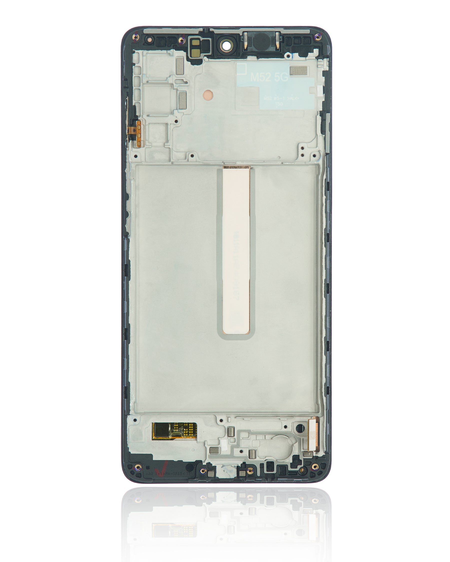 OLED Assembly With Frame Compatible For Samsung Galaxy M52 5G (M526 / 2021) (Refurbished) (All Colors)