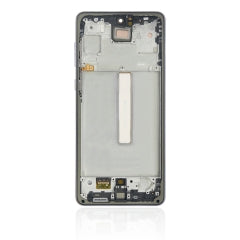 Replacement OLED Assembly With Frame Compatible For Samsung Galaxy A73 (A735 / 2022) (Refurbished) (Gray)