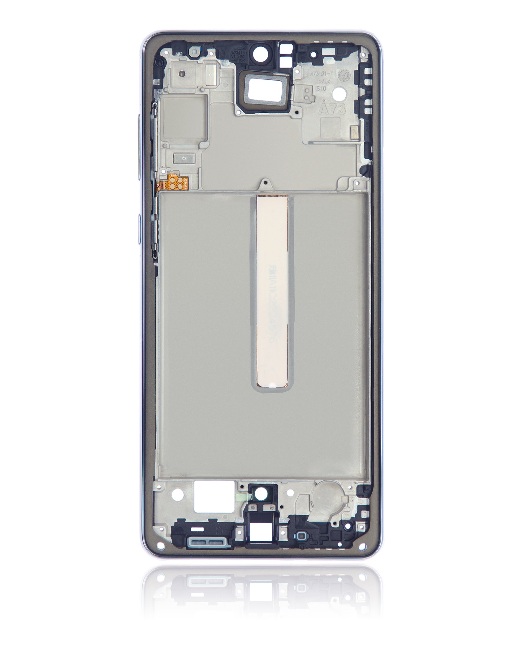 Mid-Frame Housing Replacement Compatible For Samsung Galaxy A73 (A735 / 2022) / A73 5G (A736 / 2022) (Gray)