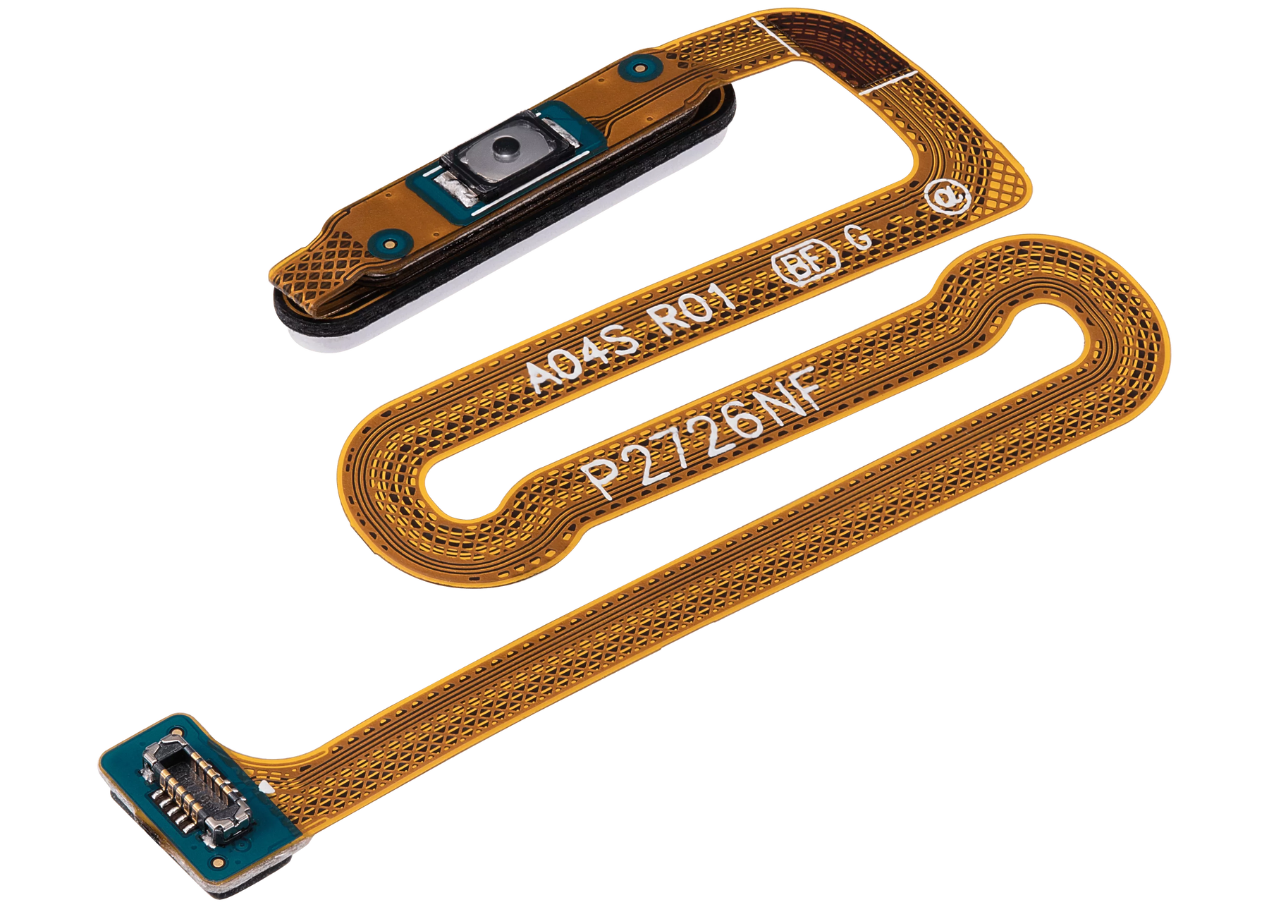 Fingerprint Reader With Flex Cable Compatible For Samsung Galaxy A04s (A047 / 2022) (White)