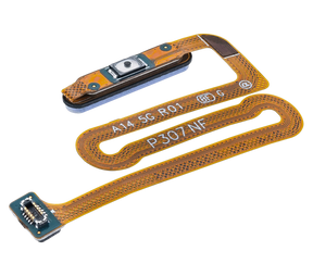 Fingerprint Reader With Flex Cable Compatible For Samsung Galaxy A14 5G (A146B / 2023) (Silver)