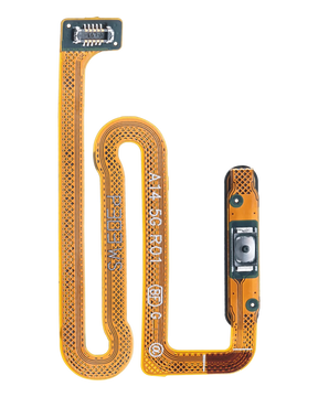 Fingerprint Reader With Flex Cable Compatible For Samsung Galaxy A14 5G (A146B / 2023) (Dark Red)