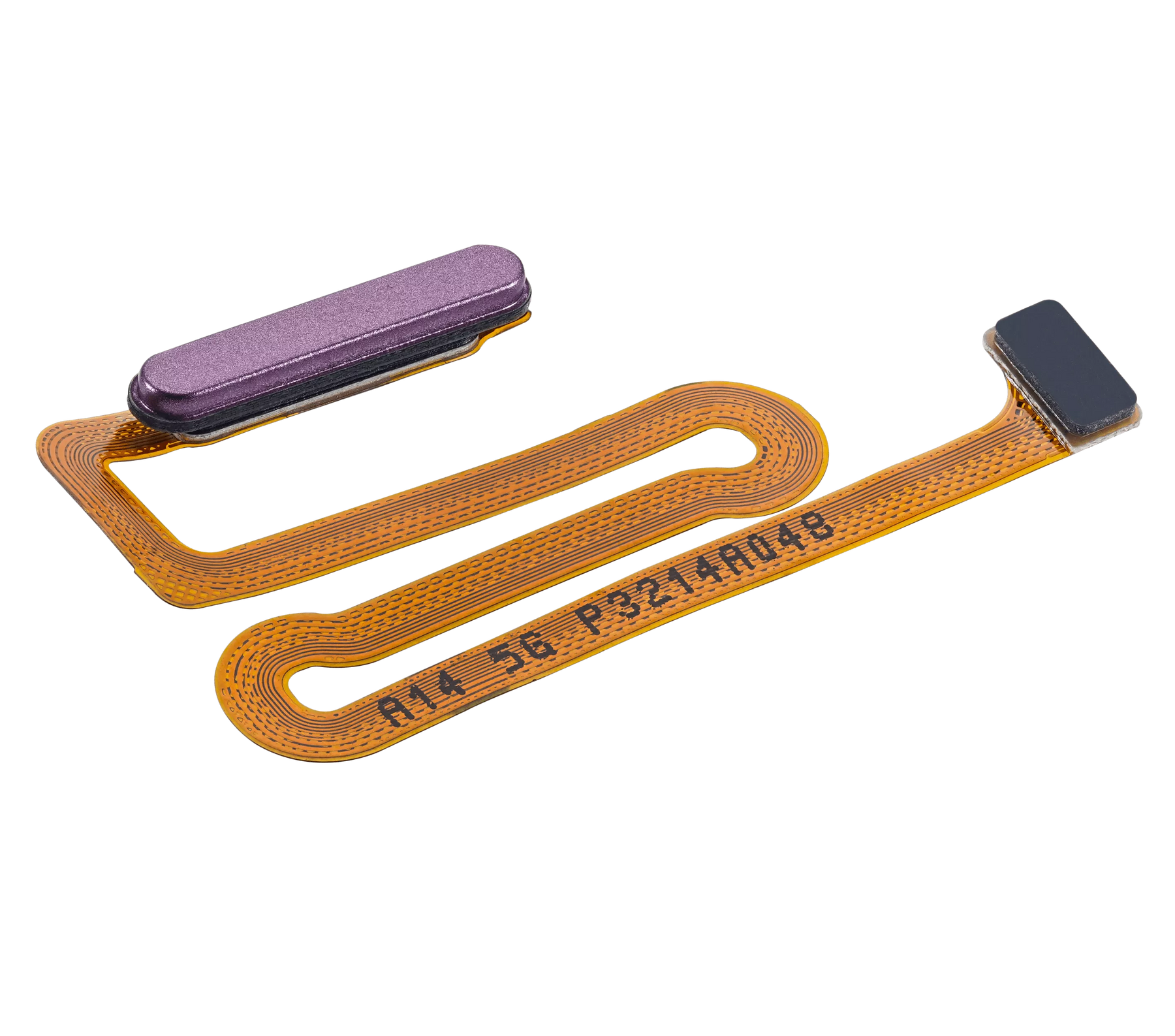 Fingerprint Reader With Flex Cable Compatible For Samsung Galaxy A14 5G (A146B / 2023) (Dark Red)