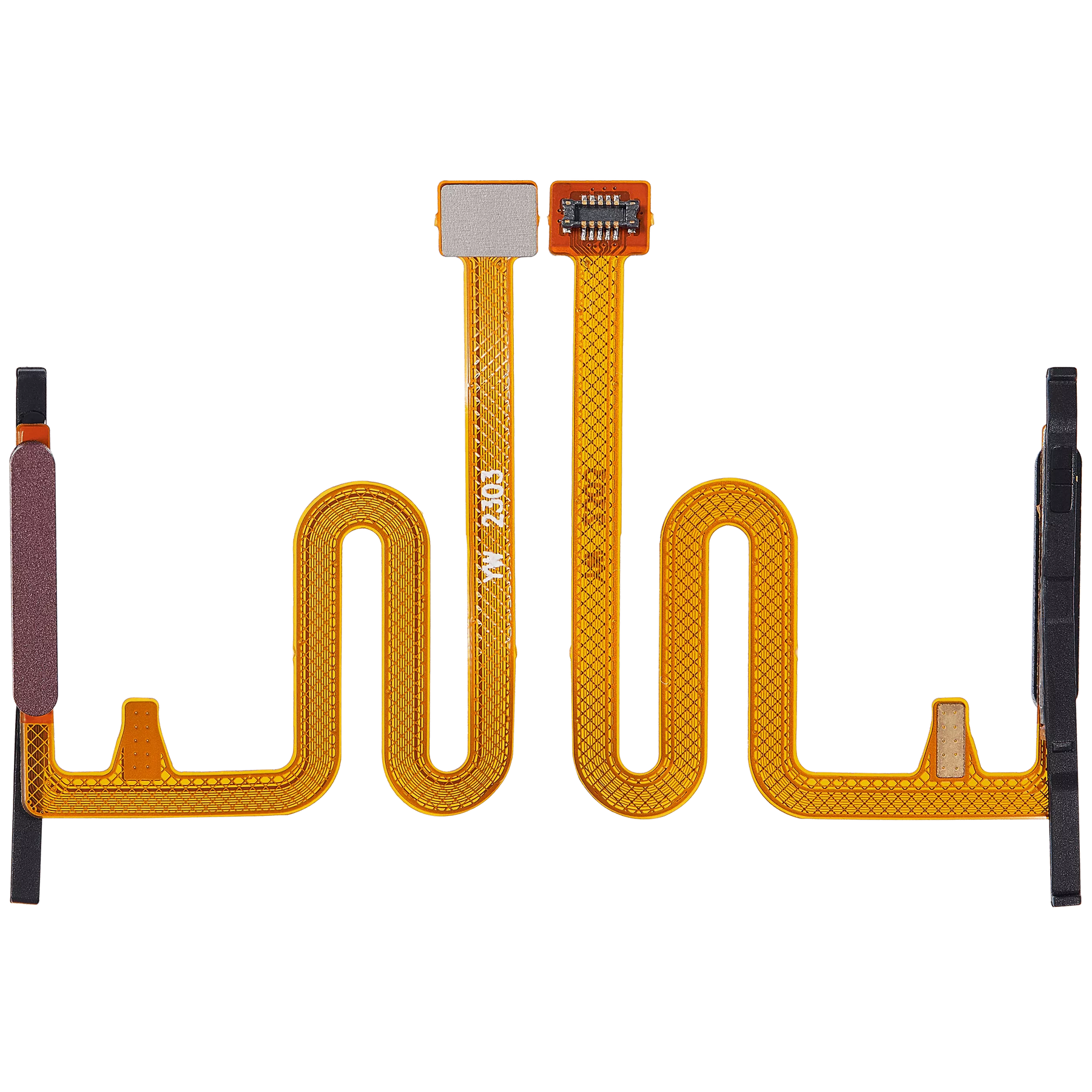 Fingerprint Reader With Flex Cable Compatible For Samsung Galaxy A14 (A145B / 2023) (Dark Red)