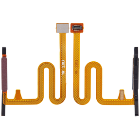 Fingerprint Reader With Flex Cable Compatible For Samsung Galaxy A14 (A145B / 2023) (Dark Red)