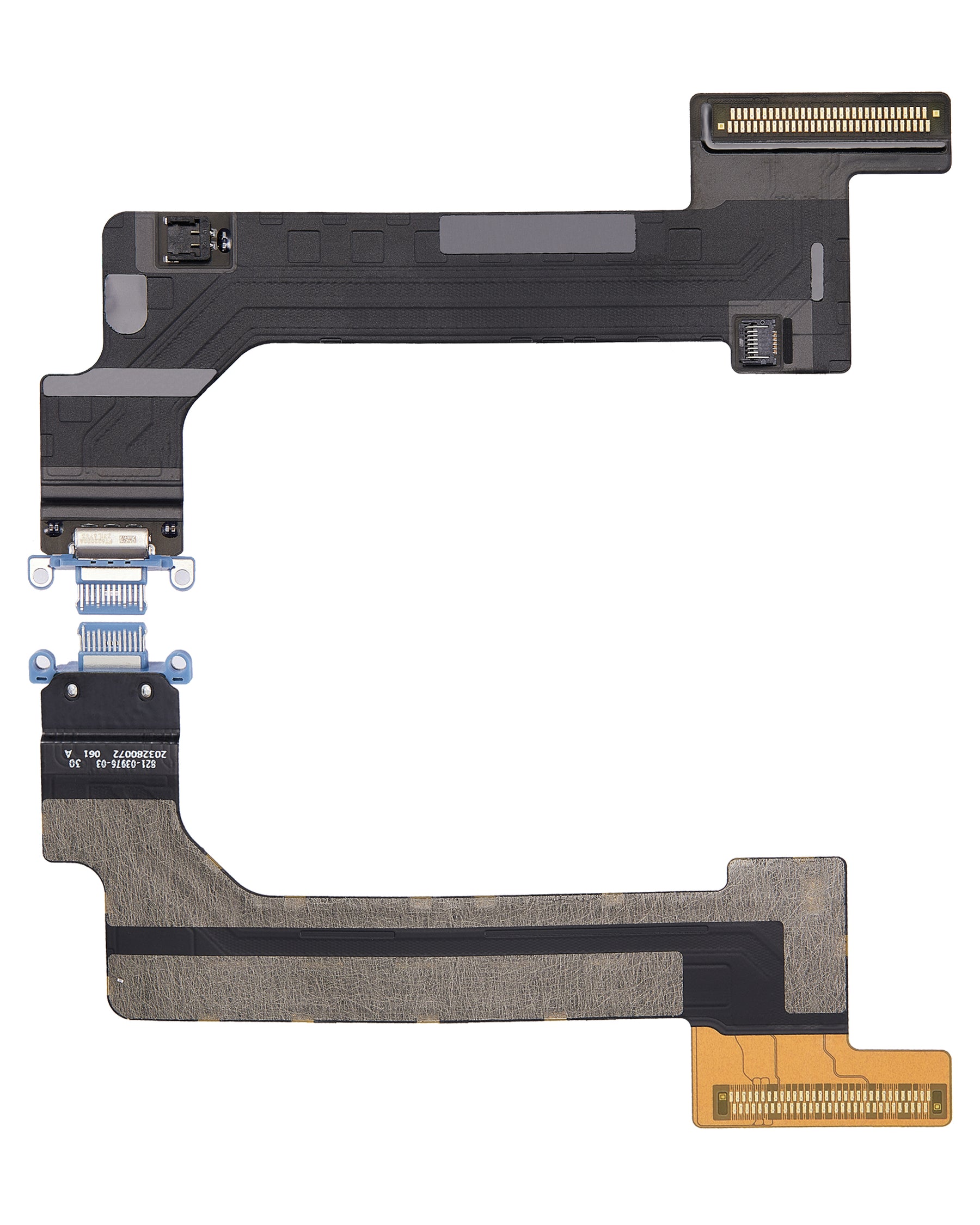 Charging Port Flex Cable Compatible For iPad 10 (2022) (Cellular) (Premium) (Blue)
