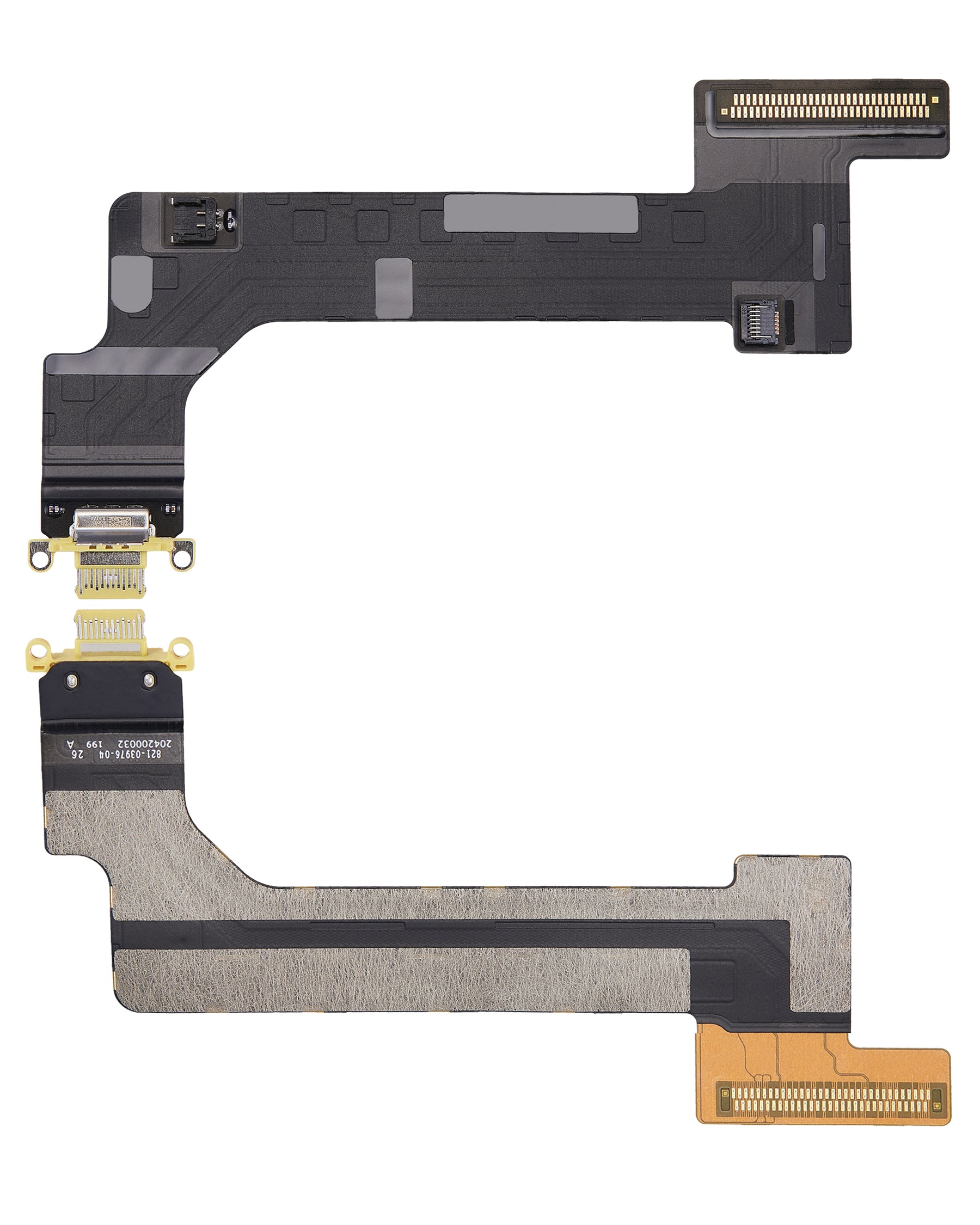 Charging Port Flex Cable Compatible For iPad 10 (2022) (Cellular) (Premium) (Yellow)