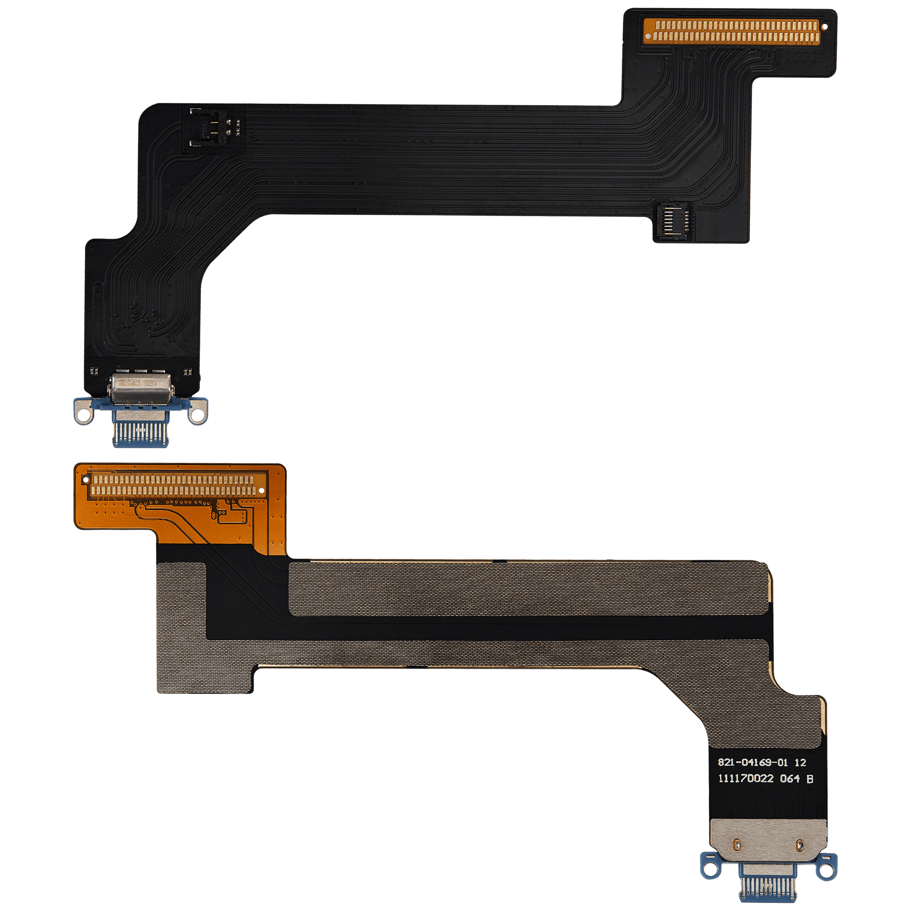 Charging Port Flex Cable Compatible For iPad 10 (2022) (Cellular) (Aftermarket Plus) (Blue)