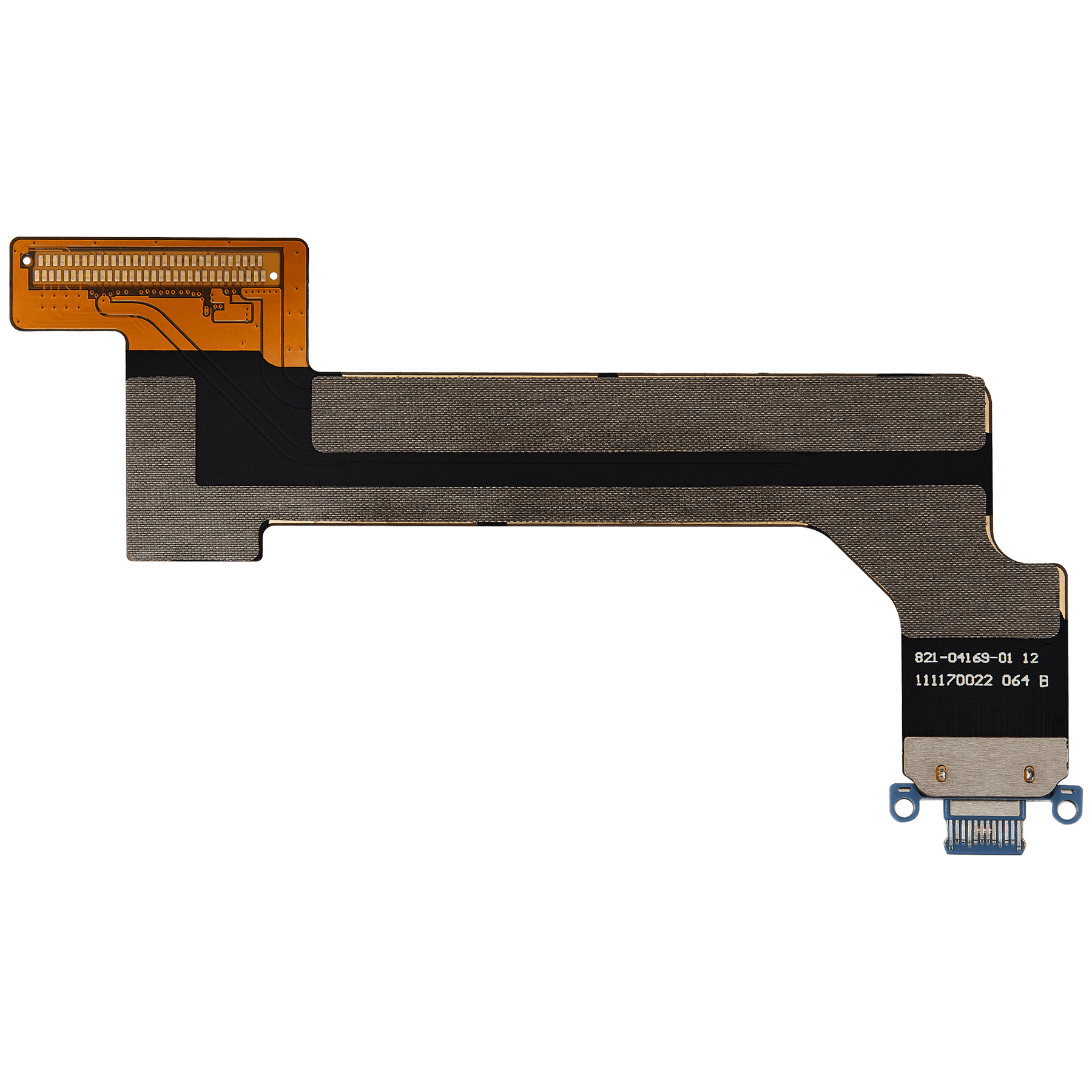 Charging Port Flex Cable Compatible For iPad 10 (2022) (Cellular) (Aftermarket Plus) (Blue)