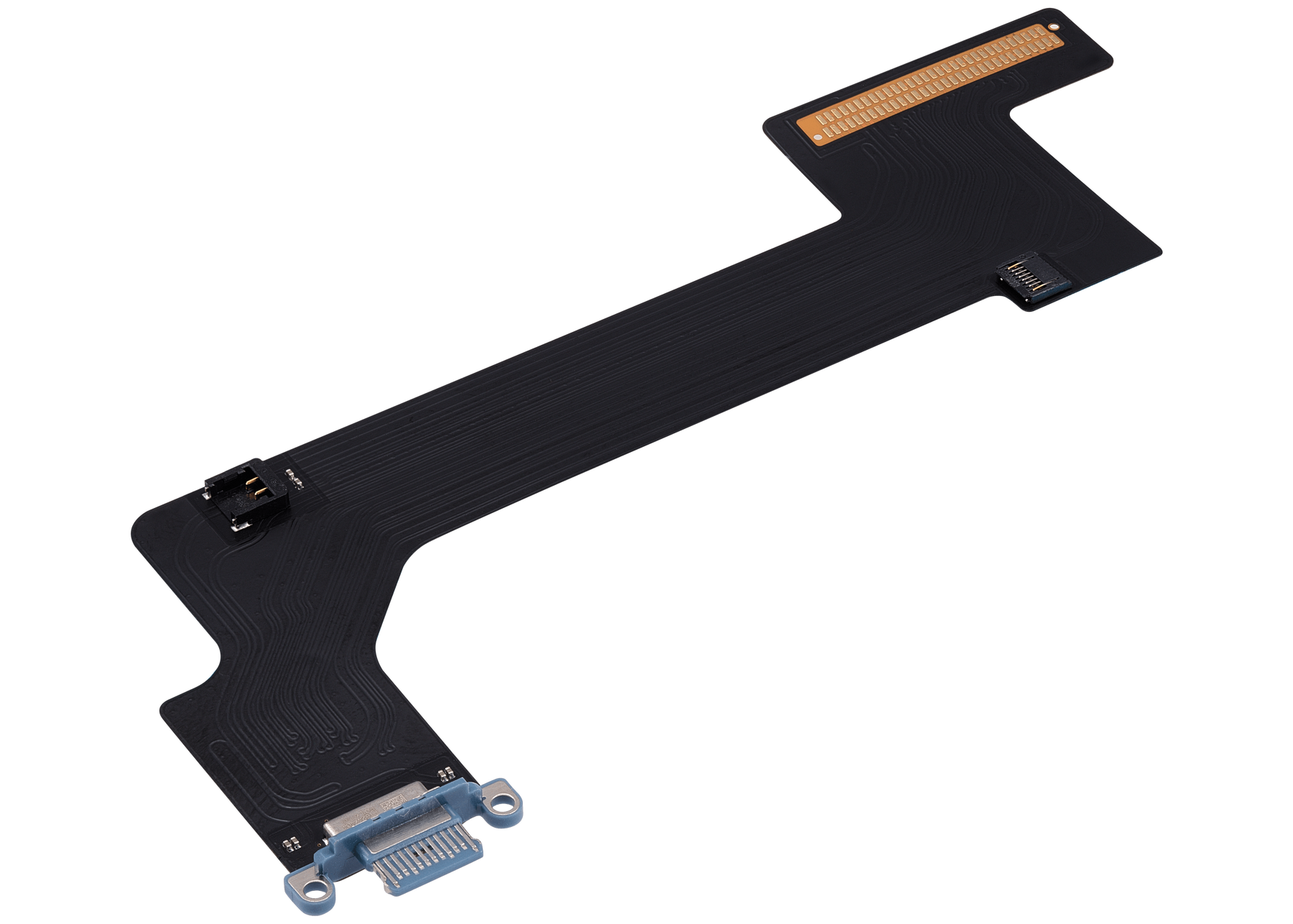Charging Port Flex Cable Compatible For iPad 10 (2022) (Cellular) (Aftermarket Plus) (Blue)