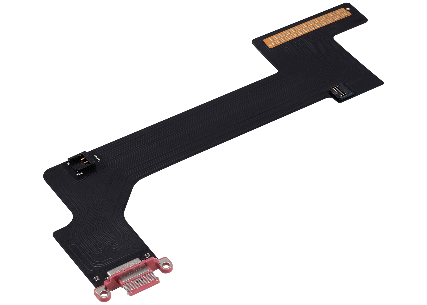 Charging Port Flex Cable Compatible For iPad 10 (2022) (Cellular) (Aftermarket Plus) (Pink)