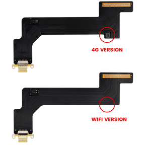 Charging Port Flex Cable Compatible For iPad 10 (2022) (Cellular) (Aftermarket Plus) (Yellow)