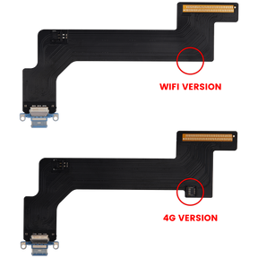 Charging Port Flex Cable Compatible For iPad 10 (2022) (WiFi Only) (Aftermarket Plus) (Blue)