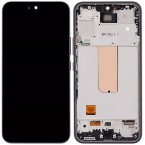Replacement OLED Assembly With Frame Compatible For Samsung Galaxy A54 5G (A546 / 2023) (US & International Version) (Refurbished) (Graphite)