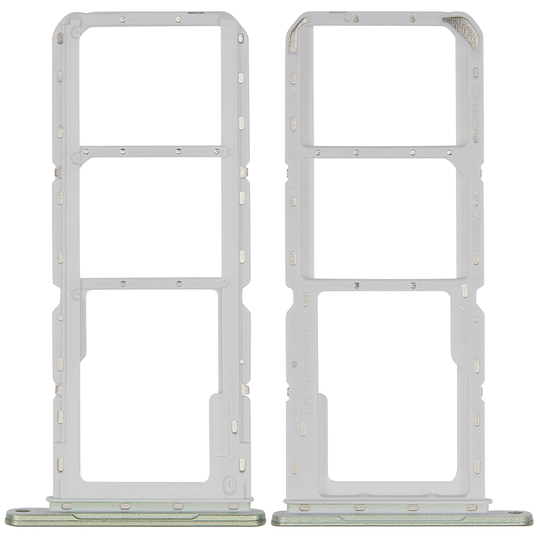 Dual Sim Card Tray Compatible For Samsung Galaxy A14 5G (A146P / R / 2023) (Light Green)