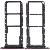 Dual Sim Card Tray Compatible For Samsung Galaxy A14 5G (A146P / R / 2023) (Dark Red)