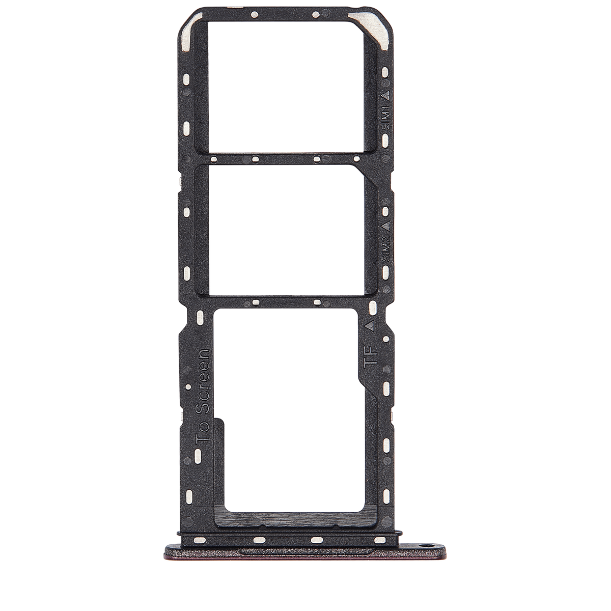 Dual Sim Card Tray Compatible For Samsung Galaxy A14 5G (A146P / R / 2023) (Dark Red)