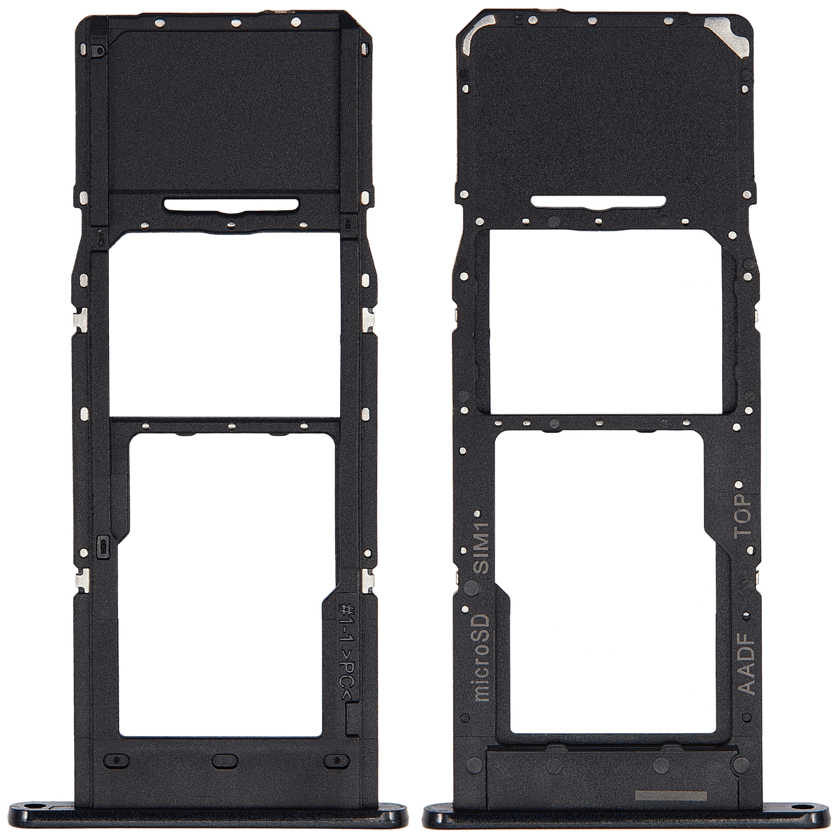 Single Sim Card Tray Compatible For Samsung Galaxy A14 5G (A146F / 2023) (Black)