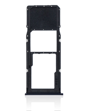Single Sim Card Tray Compatible For Samsung Galaxy A21S (A217 / 2020) (Black)