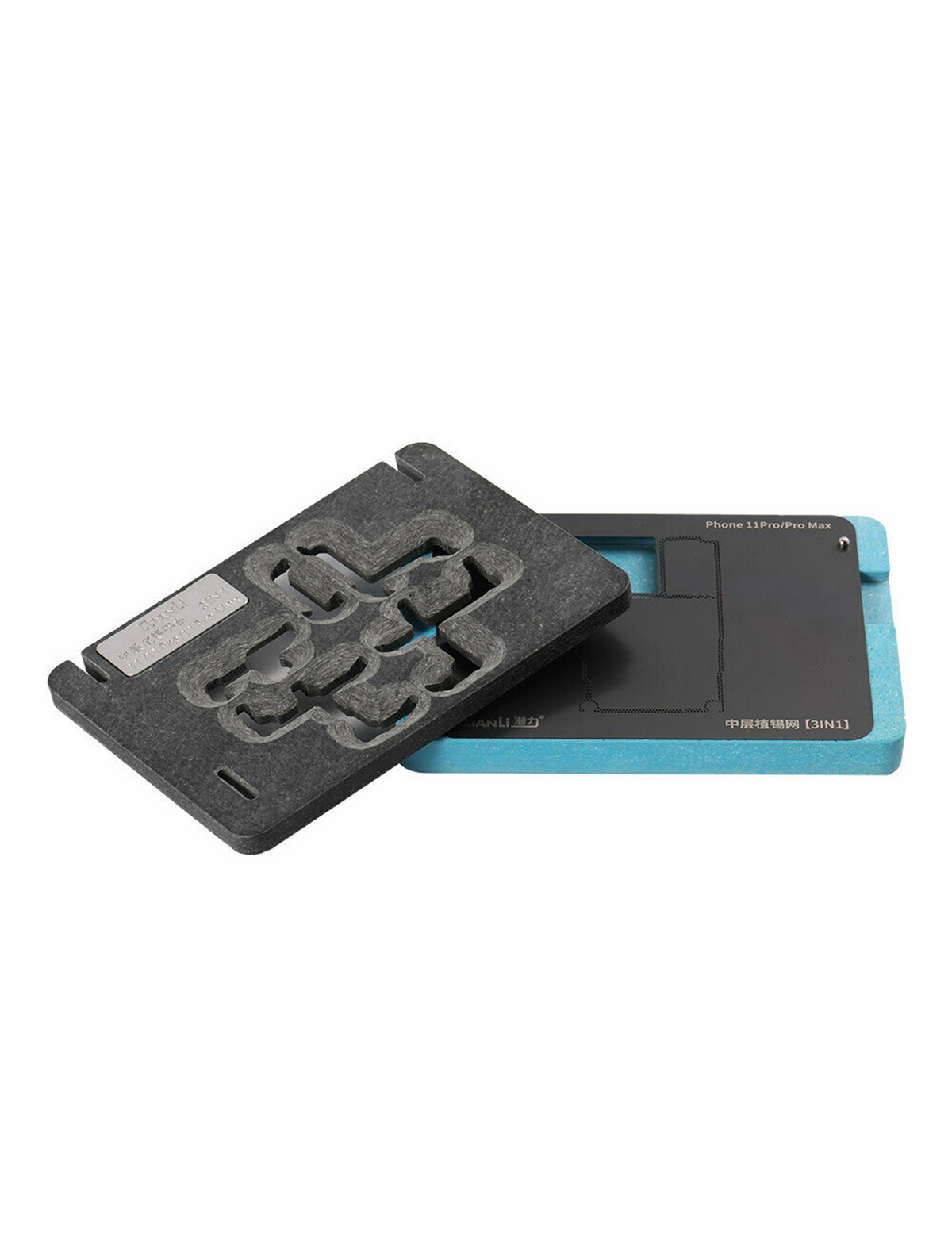 Middle Frame 3 in 1 Reballing Platform With Stencils Station For iPhone 11 / 11 Pro / 11 Pro Max (Qianli)