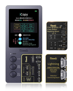 iCopy Plus 2.2+ True Tone / Battery Data / Vibrator / EEPROM Programmer / MFI Tester (True Tone Up To 11 Pro Max and Battery Up To 13 Pro Max) (Qianli)