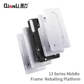 4 in 1 Middle Frame Reballing Platform (Without Cover) Compatible For iPhone 13 / 13 Mini / 13 Pro / 13 Pro Max (Qianli)