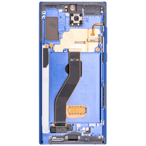 OLED Assembly With Frame Replacement  Compatible For Samsung Galaxy Note 10 Plus / 5G (Vemake) (Blue)