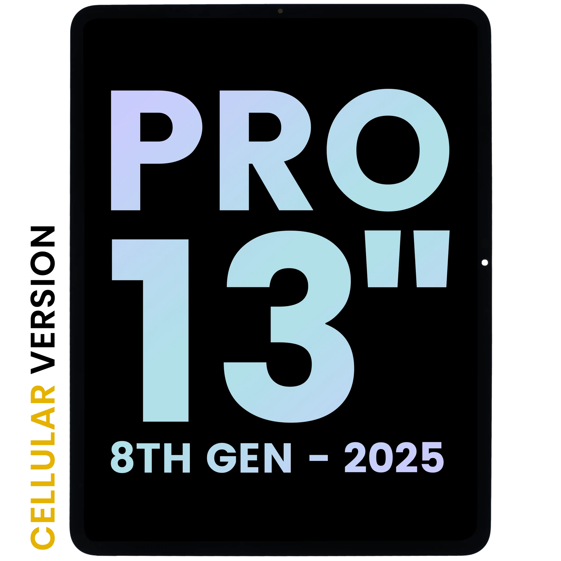 OLED Assembly With Digitizer For iPad Pro 13" 8th Gen (2025) (Nano-Texture) (Cellular Version Only) (Genuine OEM)
