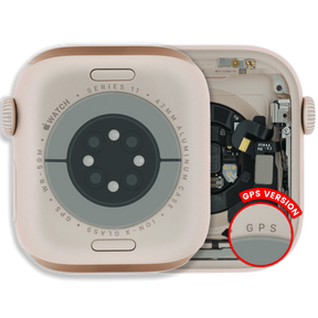 Housing Assembly For Watch Series 11 (42MM) (Used OEM Pull: Grade A) (GPS Version) (Aluminum / Rose Gold)