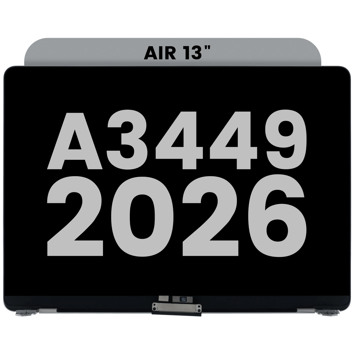 Complete LCD Display Assembly For MacBook Air 13" A3449 (2026) (Used OEM Pull: Grade A) (Starlight)