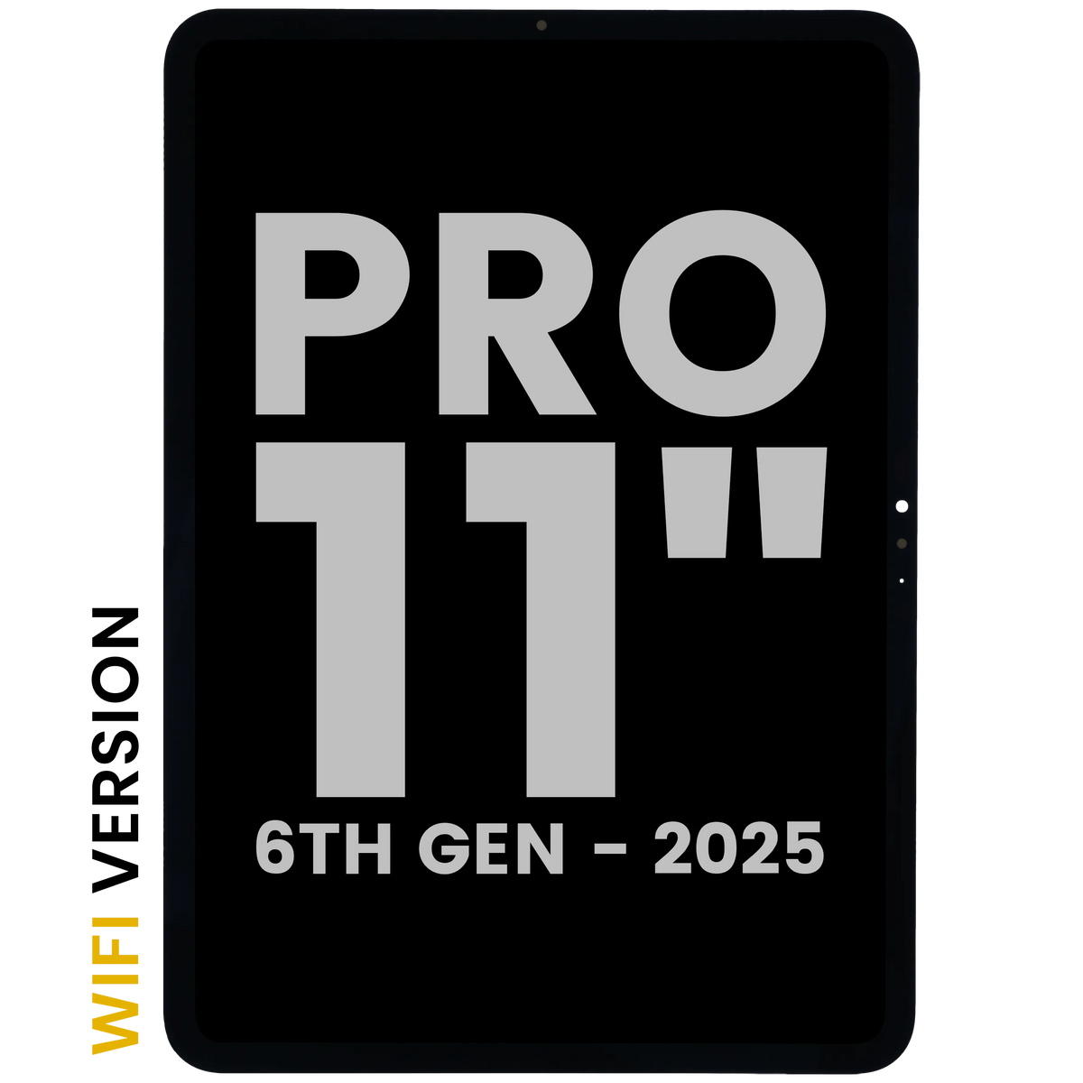 OLED Assembly With Digitizer For iPad Pro 11" 6th Gen (2025) (WiFi Version Only) (Used OEM Pull: Grade A) (All Colors)