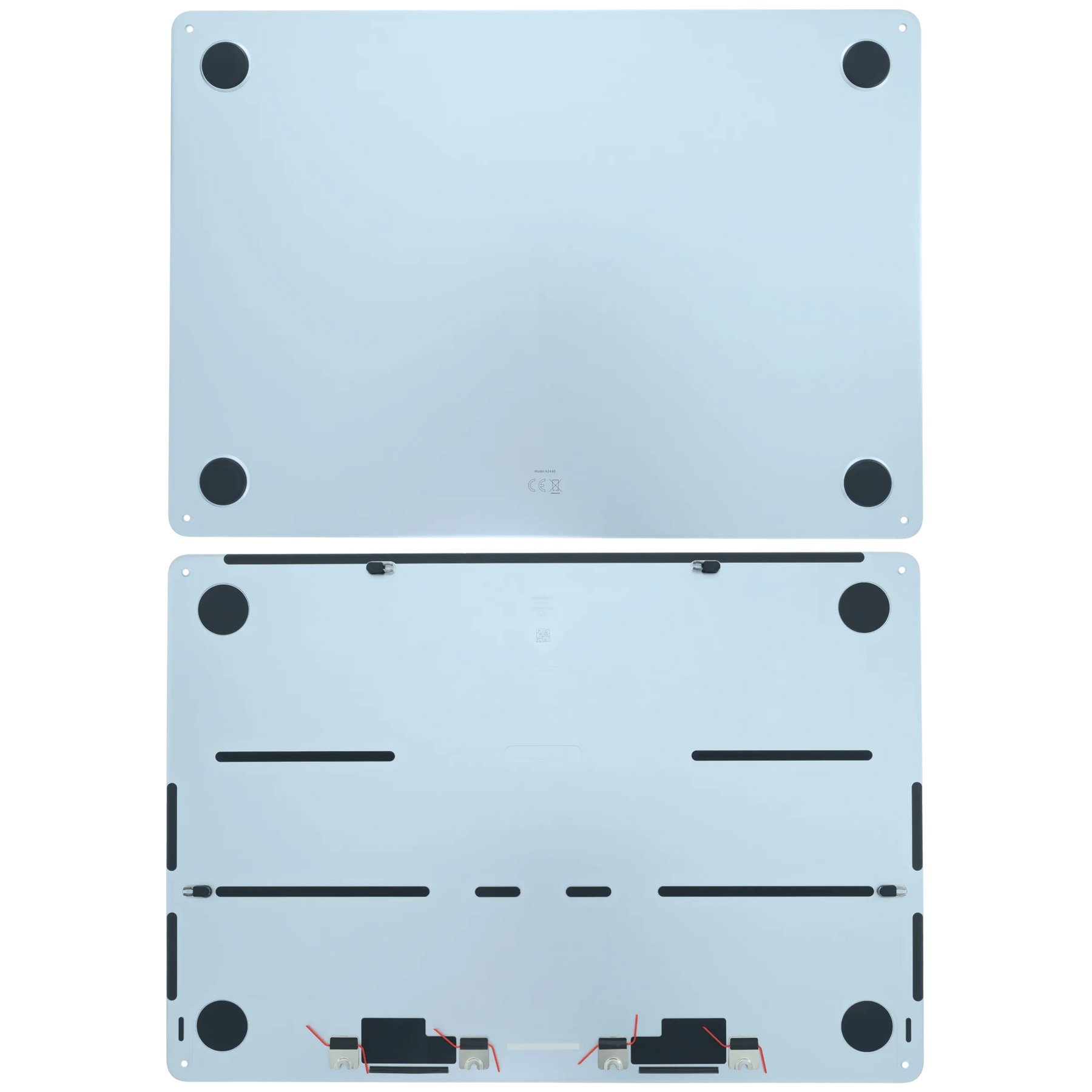 Bottom Case For MacBook Air 13" A3449 (2026) (Genuine OEM) (Sky Blue)
