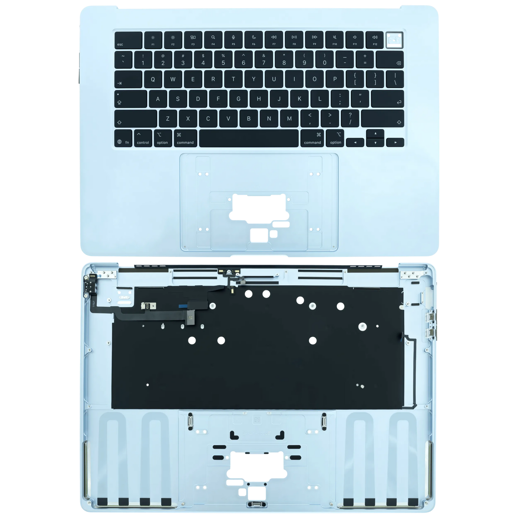 Top Case with Keyboard (ANSI US) For MacBook Air 15" A3448 (2026) (Genuine OEM) (Sky Blue)